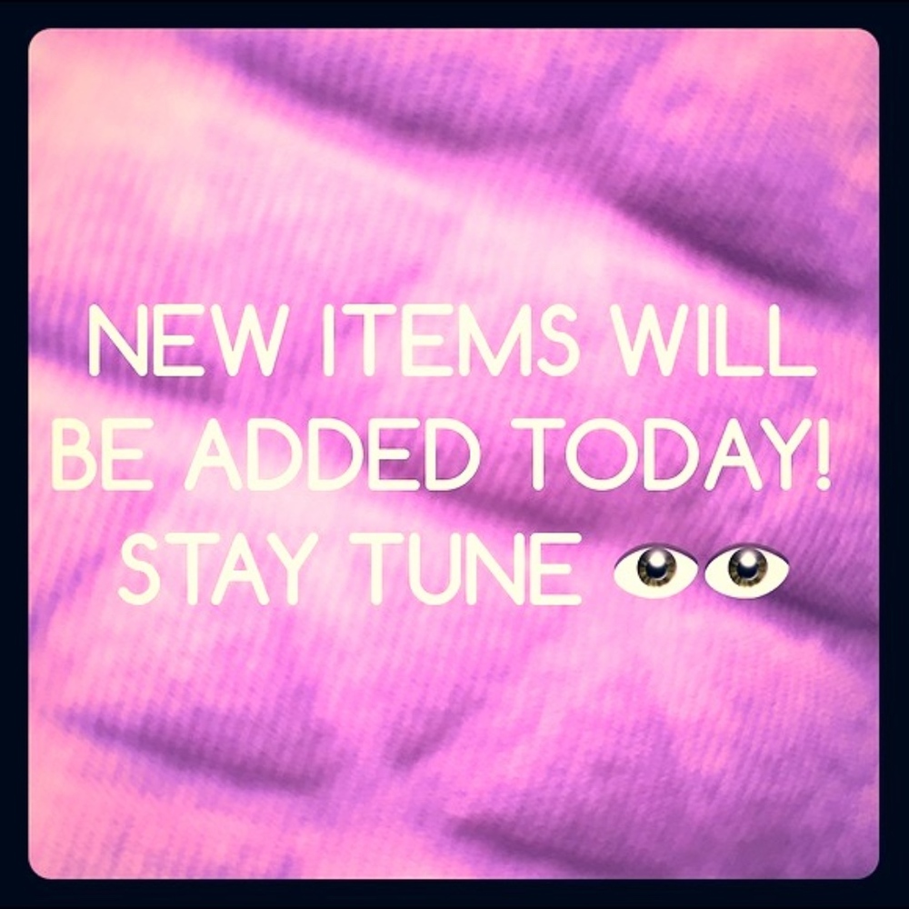New Items Coming!!!!!! (Later Today Sunday)